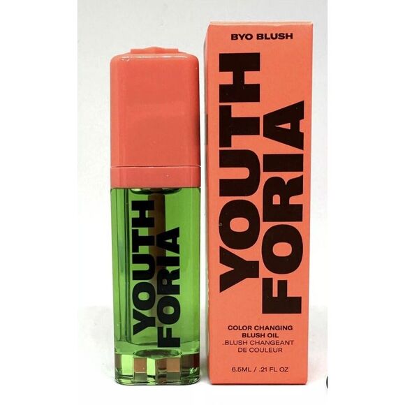 Youth Foria BYO  Blush‎ Color Changing Blush Oil Chemical Reaction 0.21 OZ NIB - Picture 1 of 7
